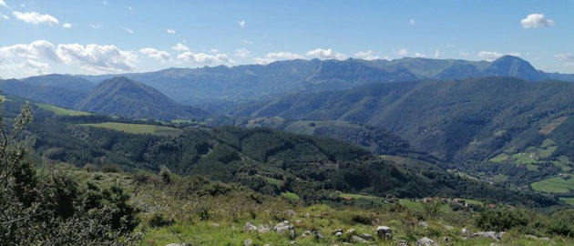 Aralar Larte gailurretik. Aralar Larte gailurretik.